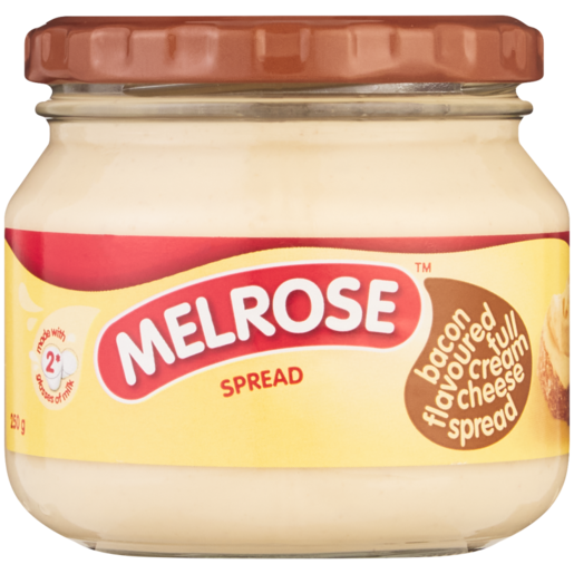 Melrose - Bacon Cheese Full Cream Spread 250g