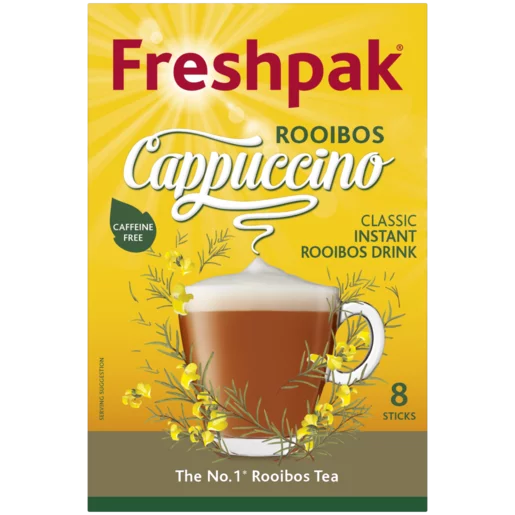 Freshpak - Classic Instant Rooibos Tea Cappuccino Sachets 8 x 20g