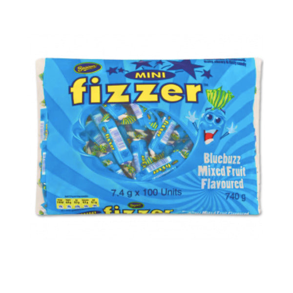 Beacon – Mini Fizzers Blue Buzz (100 Stück)
