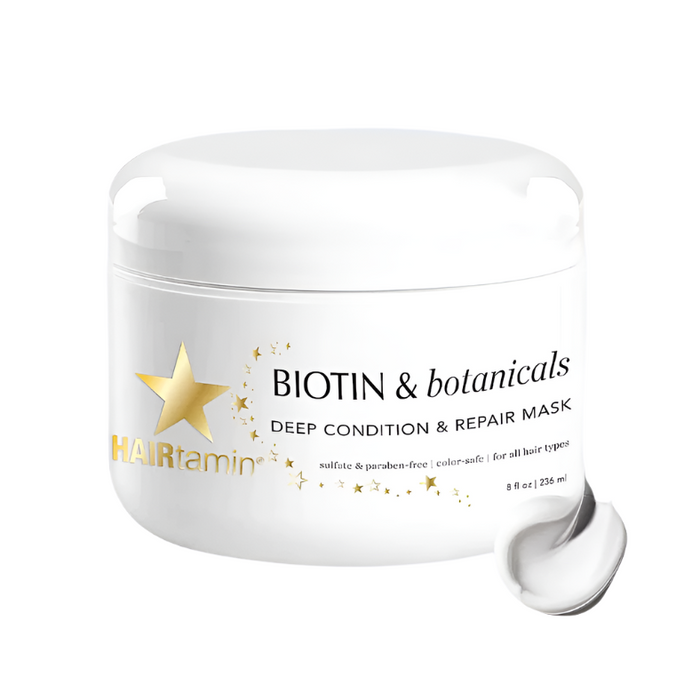 HAIRtamin – Biotin & Botanicals Tiefenpflege- und Reparatur-Haarmaske