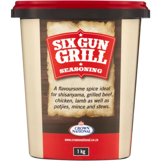 Crown National - Six Gun Grill BBQ Seasoning 1Kg