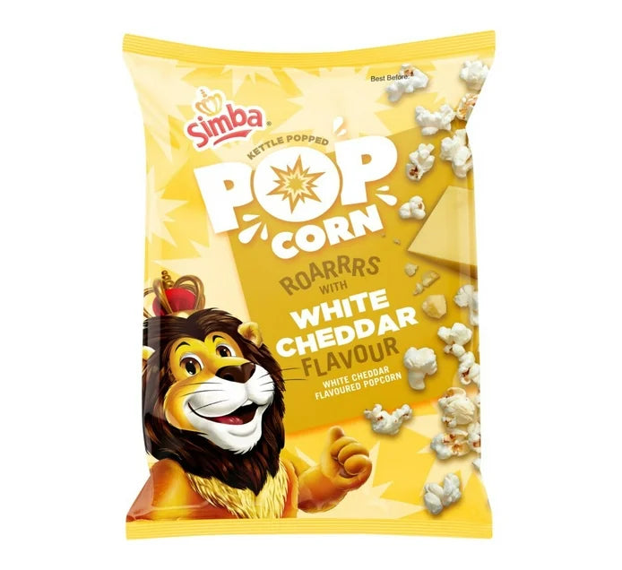 Simba - Popcorn White Cheddar 90g (Short Date 25/4)