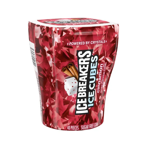 Ice Breakers - Ice Cubes Cinnamon Gum 100 g