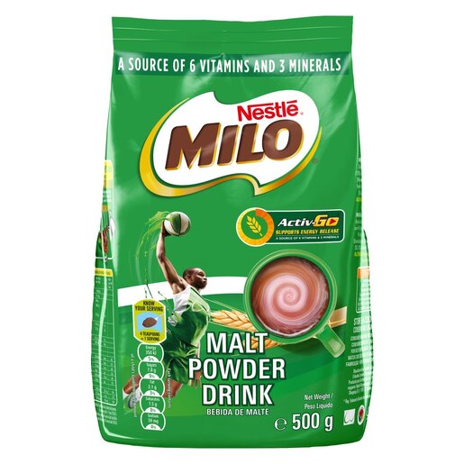 Nestle - Milo Malt Energy Powder Drink 500g