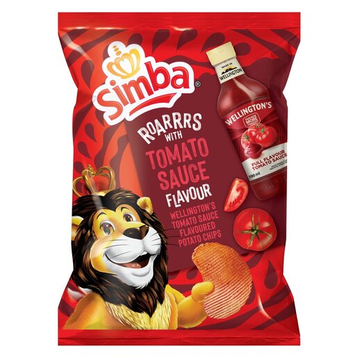 Simba - Wellingtons Tomato Sauce Potato Chips