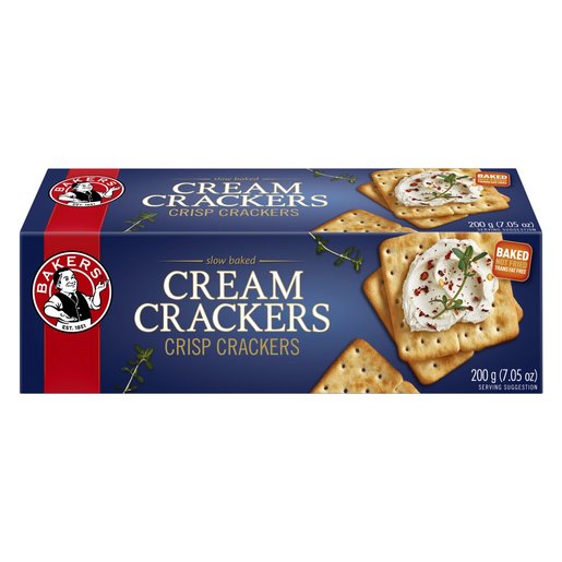 Bakers - Cream Crackers Knusprige Cracker 200g