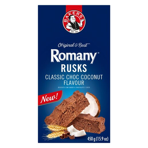 Bäcker - Romany Zwieback Classic Schoko-Kokos 450g