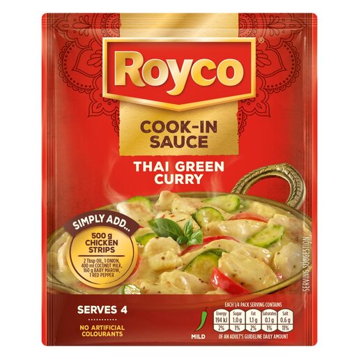 Royco - Thai Grünes Curry in Soße zum Kochen 50g