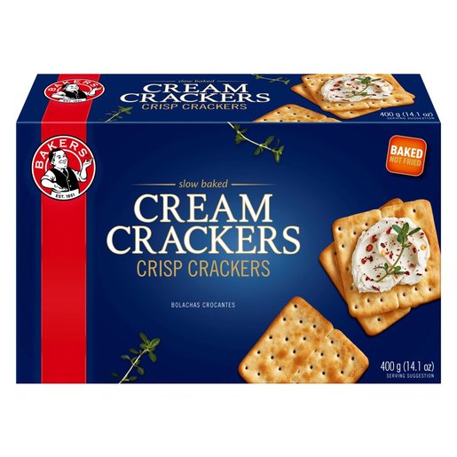 Bakers - Cream Crackers Crisp Crackers 400g