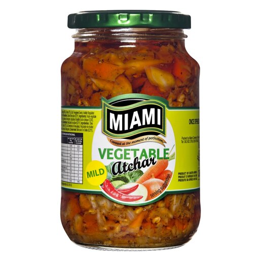 Miami - Mildes gemischtes Gemüse-Atchar 380g
