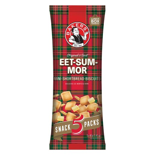 Bakers - Mini Eet-Sum-Mor Multipack 200 g (5 Packungen)