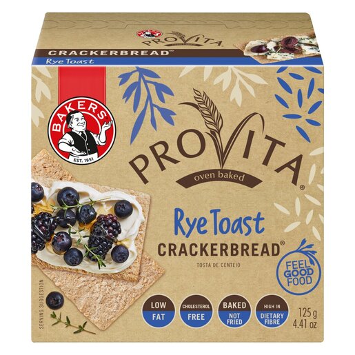 Bakers - Roggentoast-Krackerbrot 125g