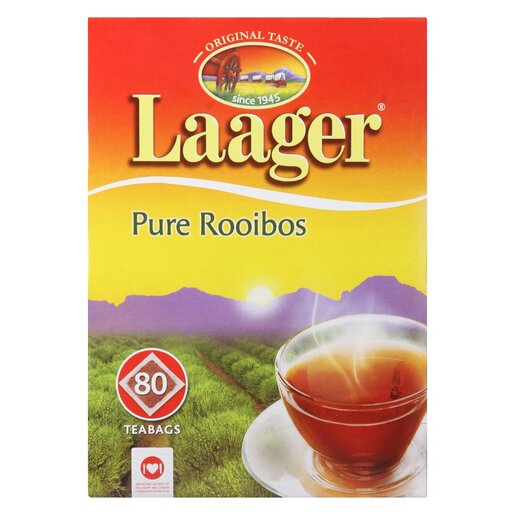 Laager - Pure Rooibos Teabags 80 Pack