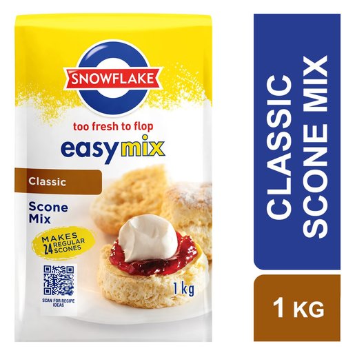Snowflake - Easy Mix Classic Scone Mix Makes 24 Regular Scones 1kg