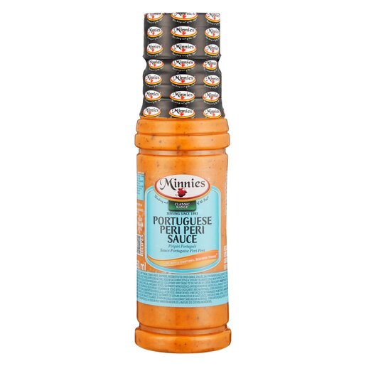 Minnies portugiesische Peri Peri Sauce 75g