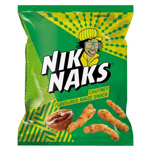 Simba - NikNaks Fruit Chutney Maize Snack 135g