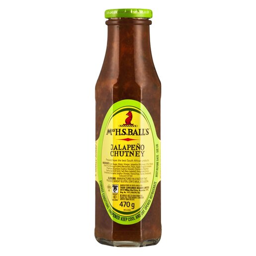 Mrs HS Ball's - Jalapeño-Chutney 470g