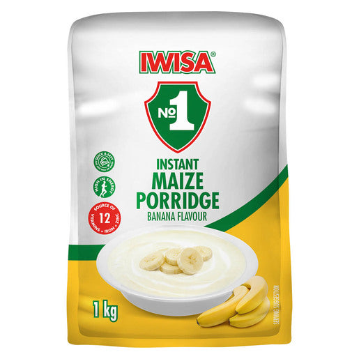 Iwisa - Instant Breakfast Porridge Banana 1kg