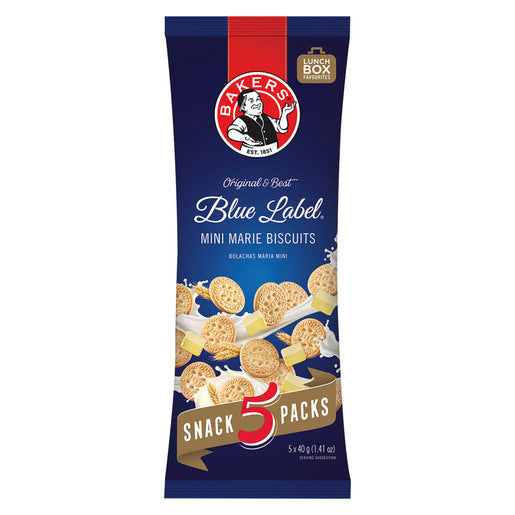 Bakers - Blue Label Mini Marie Kekse 200g (5x40g)