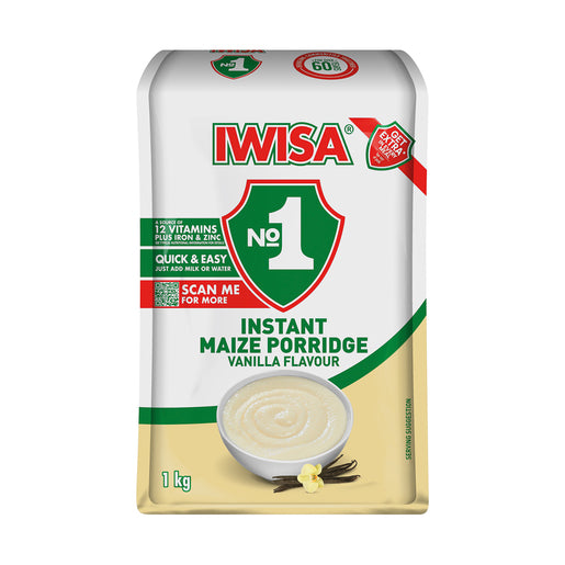 Iwisa - Instant Porridge Vanilla Flavour 1kg
