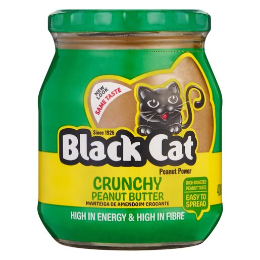 Black Cat - Knusprige Erdnussbutter 400g