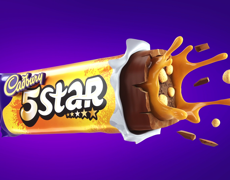Cadbury - 5-Sterne-Schokoriegel 48g