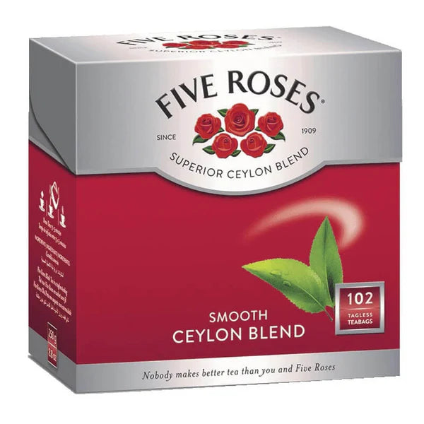 Five Roses - Tagless Tea Bags 102 Pack