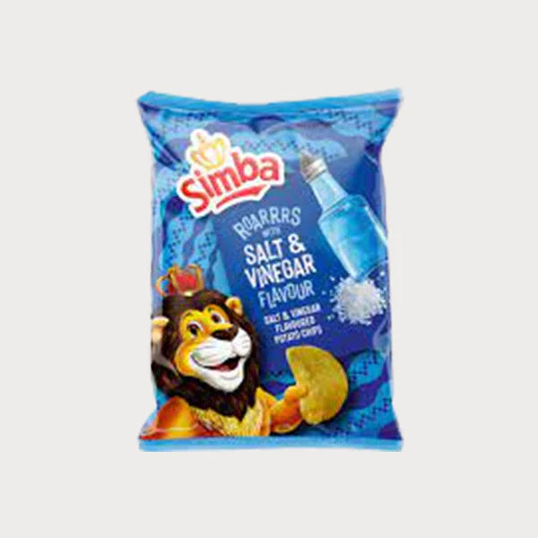 Simba - Kartoffelchips Salz &amp; Essig 120g