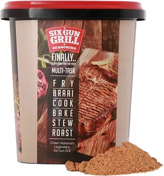 Crown National - Six Gun Grill BBQ Seasoning 1Kg