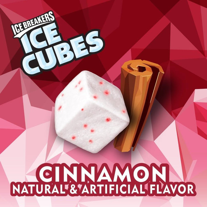 Ice Breakers - Ice Cubes Cinnamon Gum 100 g