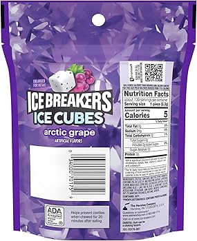 Ice Breakers - Ice Cubes Arctic Grape 100 Pieces