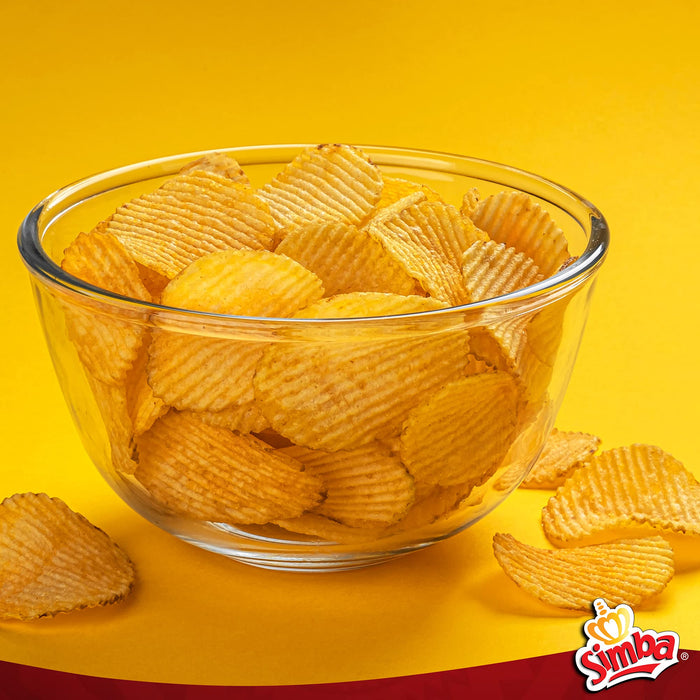Simba - Kartoffelchips mit geräuchertem Rindfleisch, 120 g Beutel