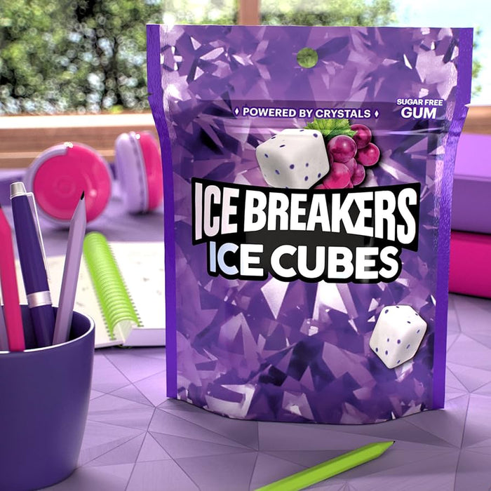 Ice Breakers - Ice Cubes Arctic Grape 100 Pieces