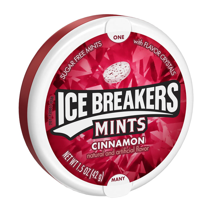 Ice Breakers - Cinnamon Mints 42g Fresh Breath Cinnamon Flavor Mint 1 Pack