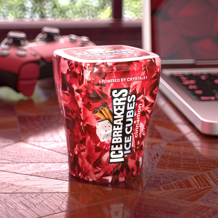 Ice Breakers - Ice Cubes Cinnamon Gum 100 g