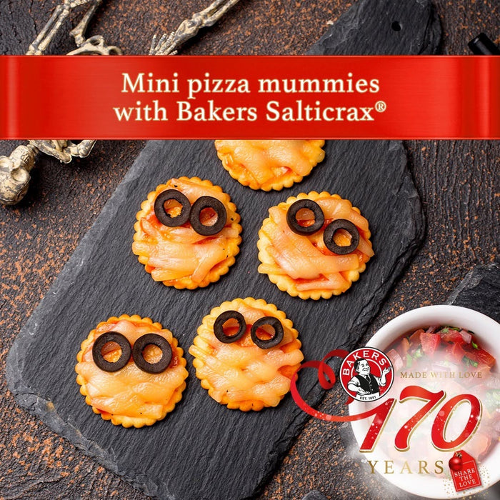 Bakers - Mini Salticrax Salted Crackers Snack Packs 198g (6 Packs)