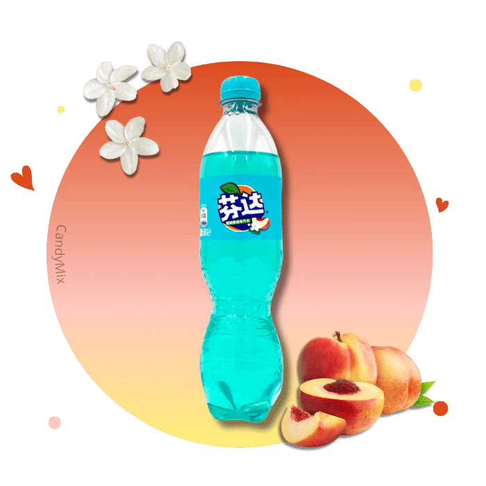 Fanta - Peach Jasmine limited Edition Bottle 50cl