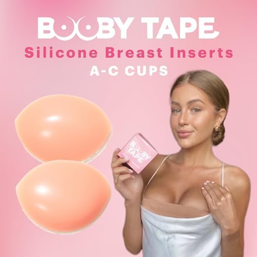 Booby Tape - Silikon-Booby-Tape-Einlagen, 1 Paar, Größe DF, Körbcheneinlagen