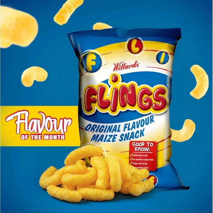 Willards - Flings Original Mais-Snack 150g