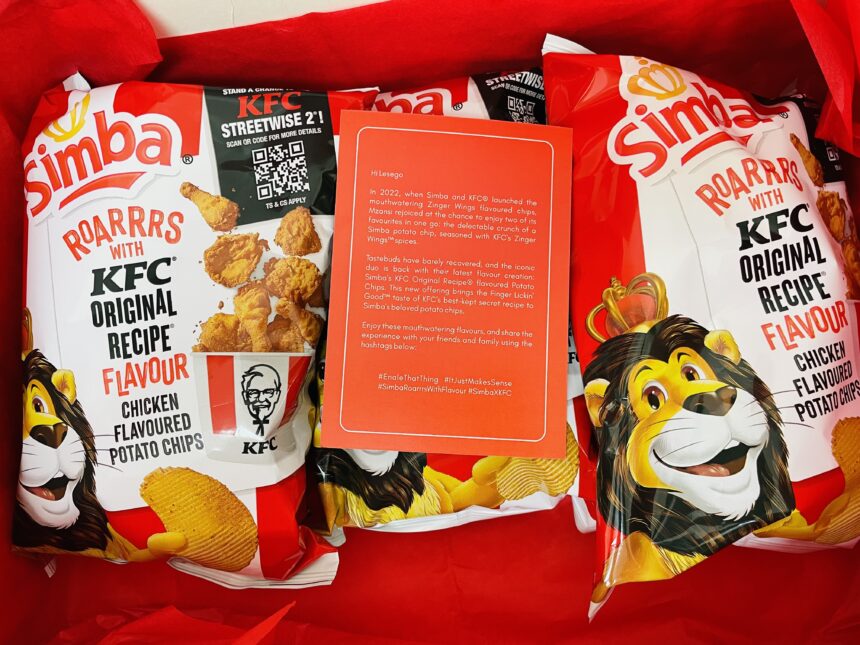 Simba - KFC Zinger Wings Kartoffelchips 120g Beutel