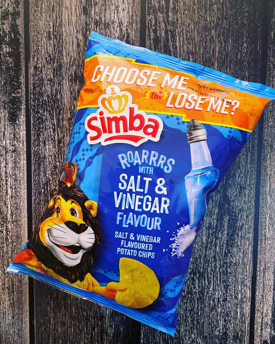 Simba - Potato Chips Salt & Vinegar 120g