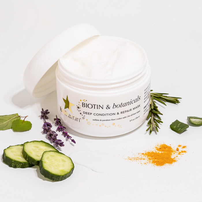 HAIRtamin – Biotin &amp; Botanicals Tiefenpflege- und Reparatur-Haarmaske 