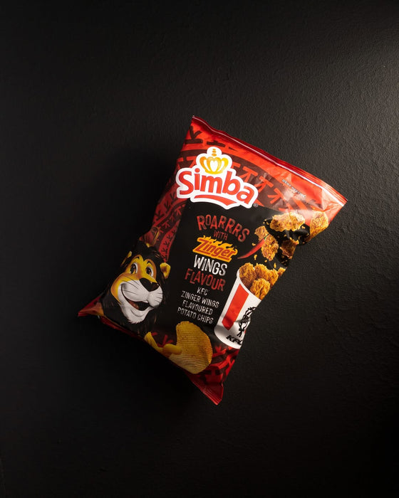 Simba - KFC Zinger Wings Potato Chips 120g Bags