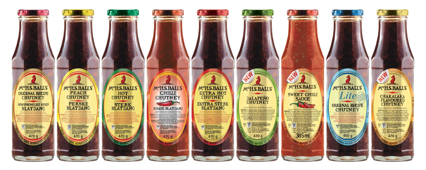 Mrs HS Ball's - Jalapeño-Chutney 470g