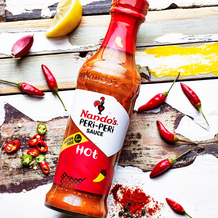 Nandos – Scharfe PERi-PERi-Sauce 250 ml
