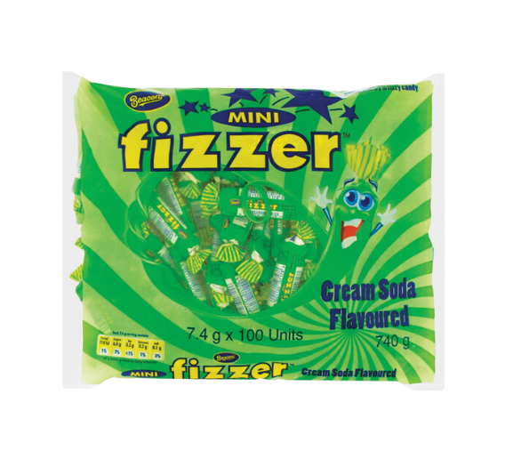 Beacon – Mini-Fizzers Cream Soda (100 Stück)