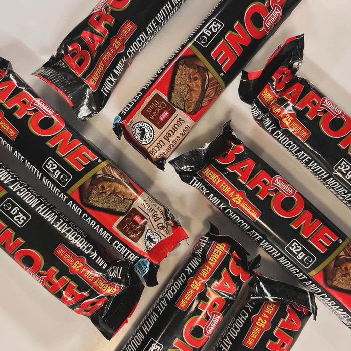 Nestle - Bar One Milk Chocolate with Nougat Caramel 84g Bar