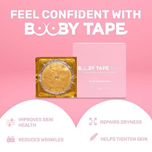 Booby Tape - 24K Gold Brustmaske 2 Paar 