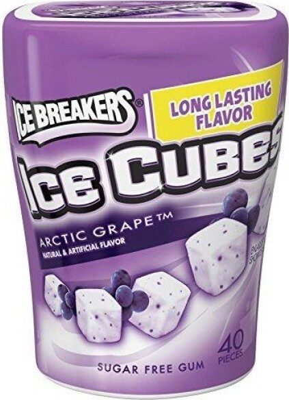 Ice Breakers - Ice Cubes Arctic Grape 100 Pieces