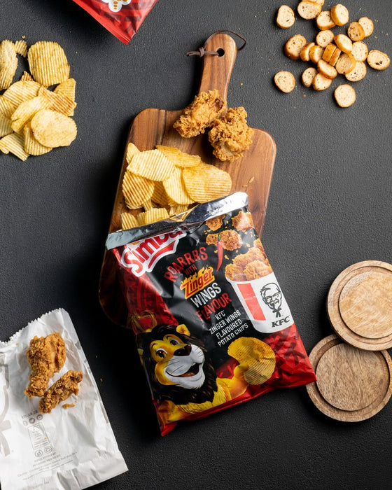 Simba - KFC Zinger Wings Potato Chips 120g Bags